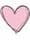 Coeur rose