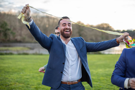 le lancer de bouquet, version hommes