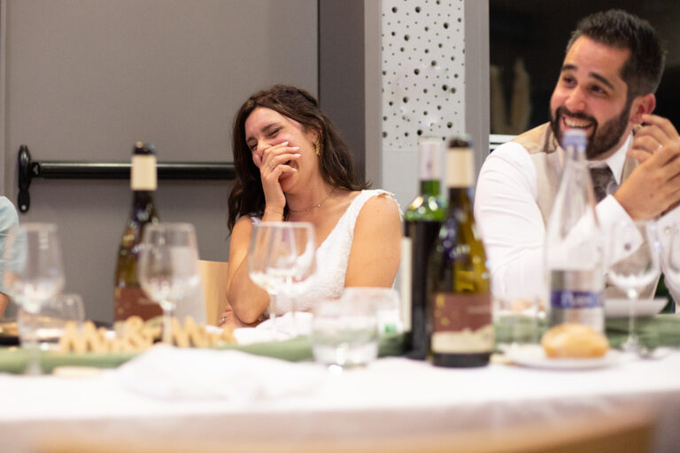 Photo de la soirée lors d'un reportage photos de mariage dans le Morbihan.