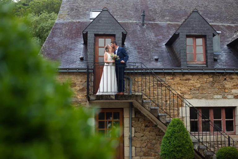 Photos de couple de mariage à Pont-Scorff.